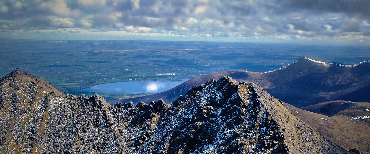 The Macgillycuddy Reeks in all its glory